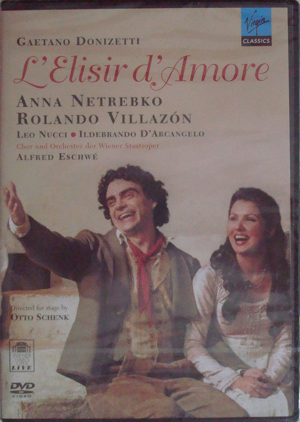 Gaetano Donizetti - Anna Netrebko, Rolando Villazón : L'Elisir D'Amore (DVD-V, Multichannel, NTSC)