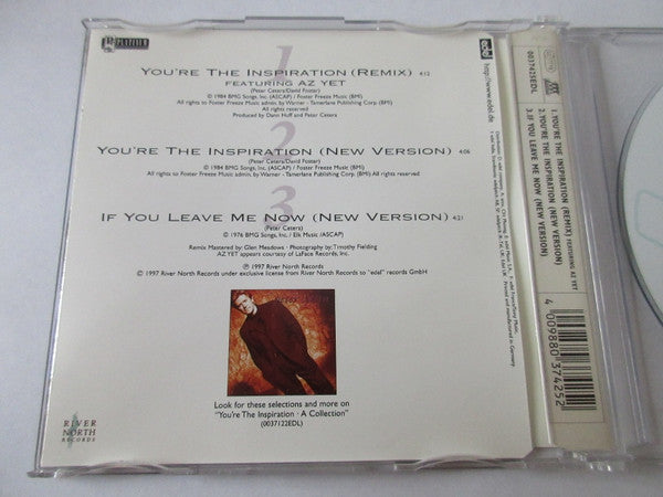 Peter Cetera Featuring Az Yet : You're The Inspiration (Remix) (CD, Single)