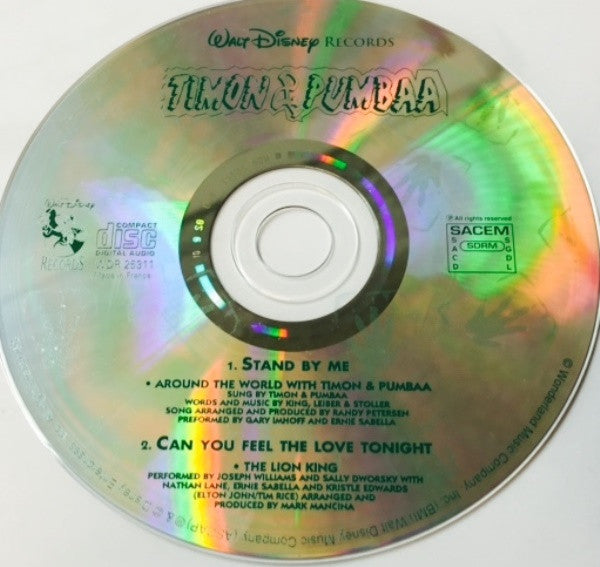 Timon & Pumbaa : Stand By Me (CD, Single)