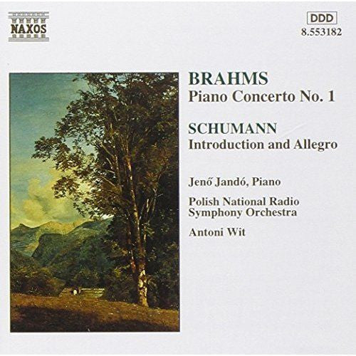 Johannes Brahms, Robert Schumann, Jenö Jandó, Wielka Orkiestra Symfoniczna Polskiego Radia W Katowicach, Antoni Wit : Piano Concerto No. 1 / Introduction And Allegro (CD, Album)