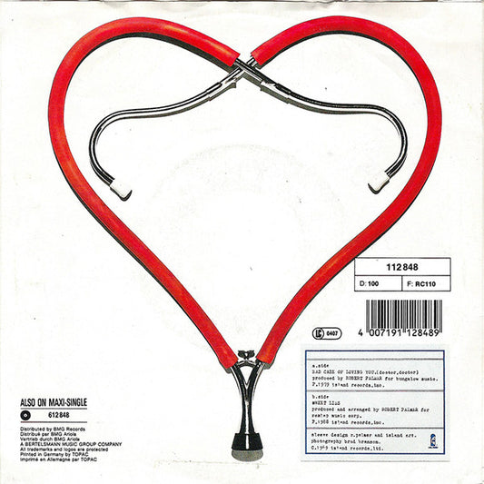 Robert Palmer : Bad Case Of Loving You (Doctor, Doctor) (7", Single, RE)