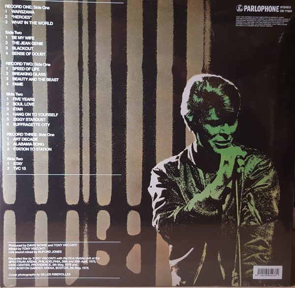 David Bowie : Stage (3xLP, Album, RE, RM)
