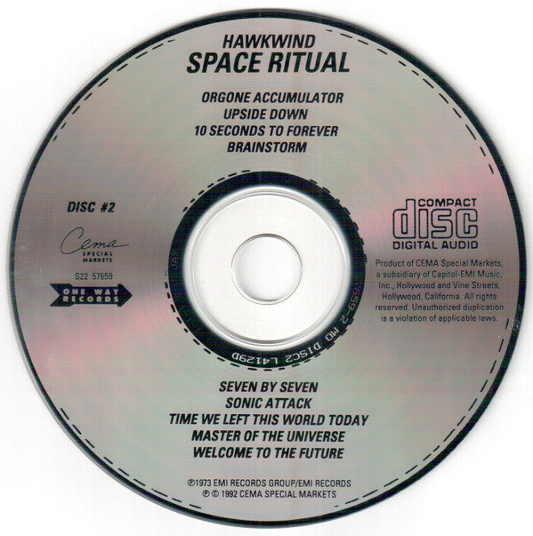 Hawkwind : Space Ritual (2xCD, Album, RE)