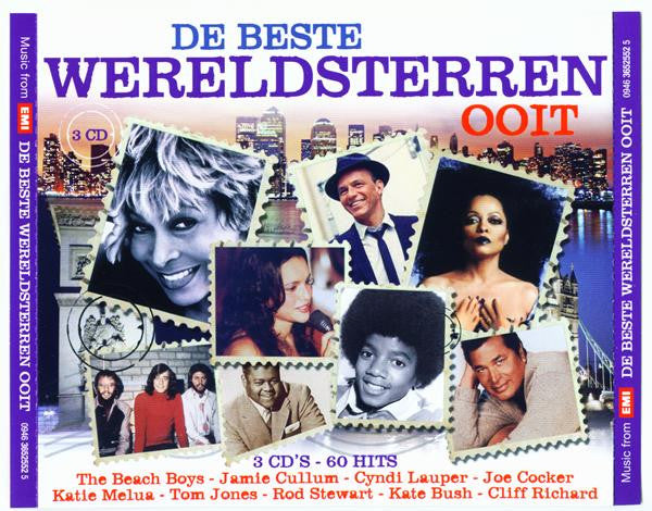 Various : De Beste Wereldsterren Ooit (3xCD, Comp, Copy Prot.)