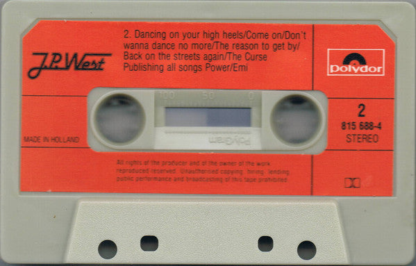 J.P. West : J.P.  West (Cass, Album)