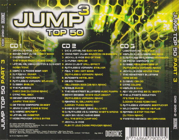 Various : Jump Top 50 Part 3 (3xCD, Comp)