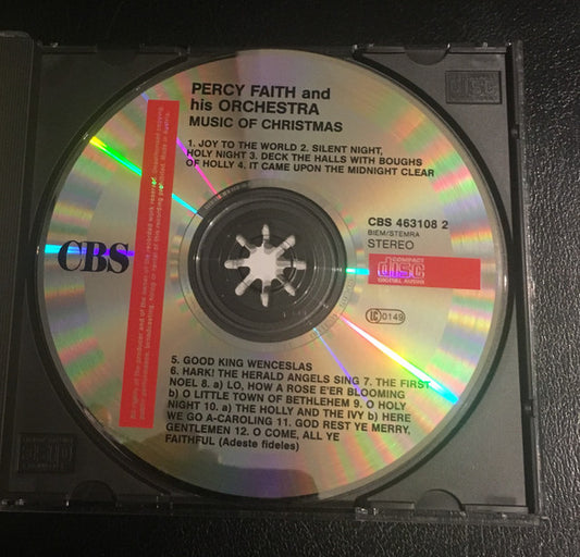 Percy Faith & His Orchestra : Music Of Christmas (CD, Album, RE)
