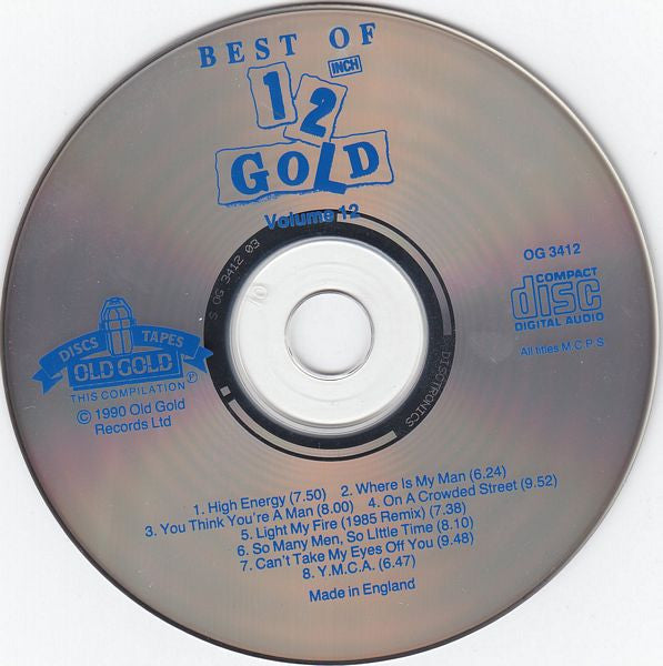 Various : Best Of 12 Inch Gold (Volume 12) (CD, Comp)