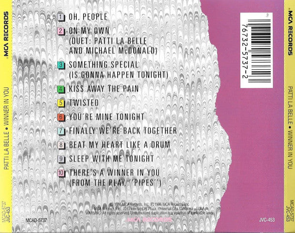 Patti LaBelle : Winner In You (CD, Album)