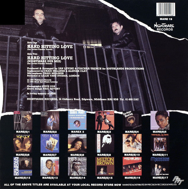 Man 2 Man : Hard-Hitting Love (12")