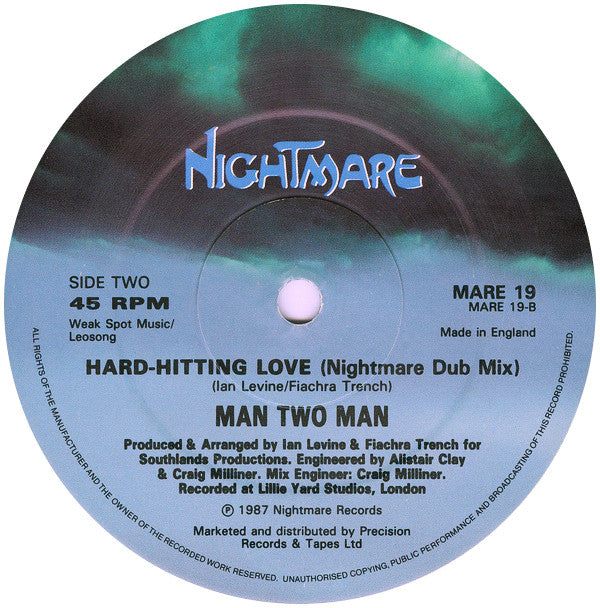 Man 2 Man : Hard-Hitting Love (12")