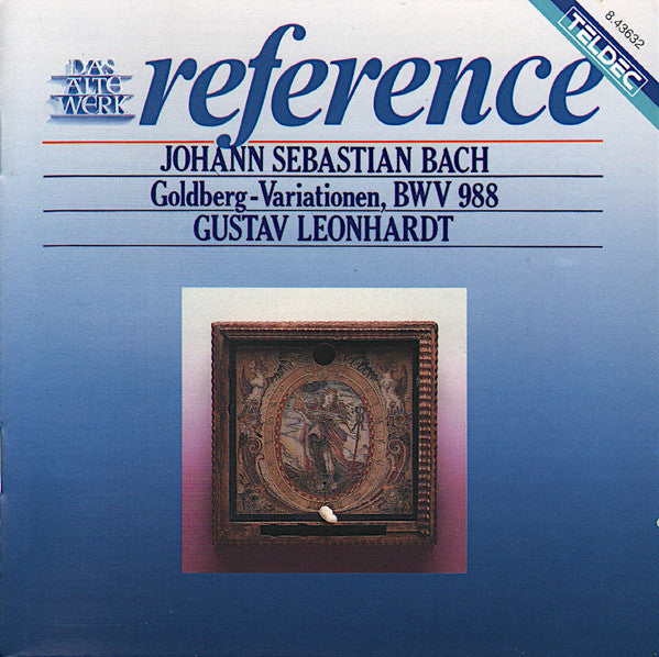 Johann Sebastian Bach, Gustav Leonhardt : Goldberg Variationen, BWV 988 (CD)