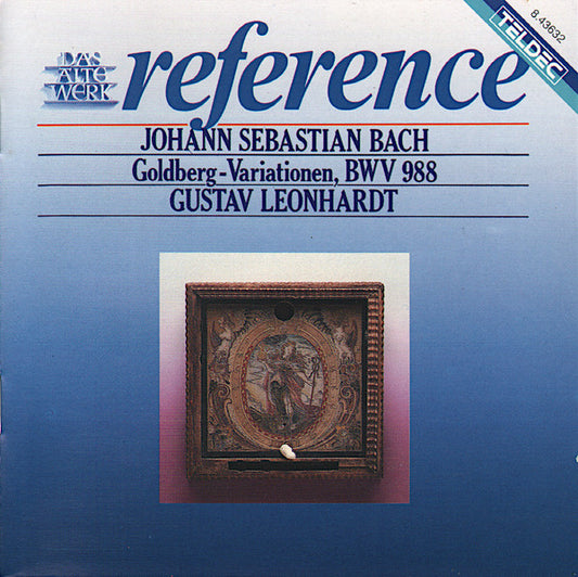 Johann Sebastian Bach, Gustav Leonhardt : Goldberg Variationen, BWV 988 (CD)