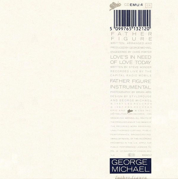 George Michael : Father Figure (CD, Single)