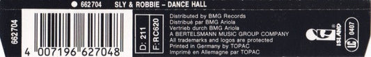Sly & Robbie : Dance Hall (CD, Maxi)