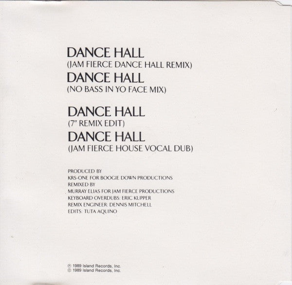 Sly & Robbie : Dance Hall (CD, Maxi)