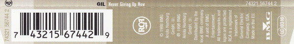 Gil (2) : Never Giving Up Now (CD, Maxi)