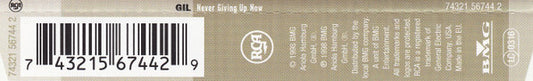 Gil (2) : Never Giving Up Now (CD, Maxi)