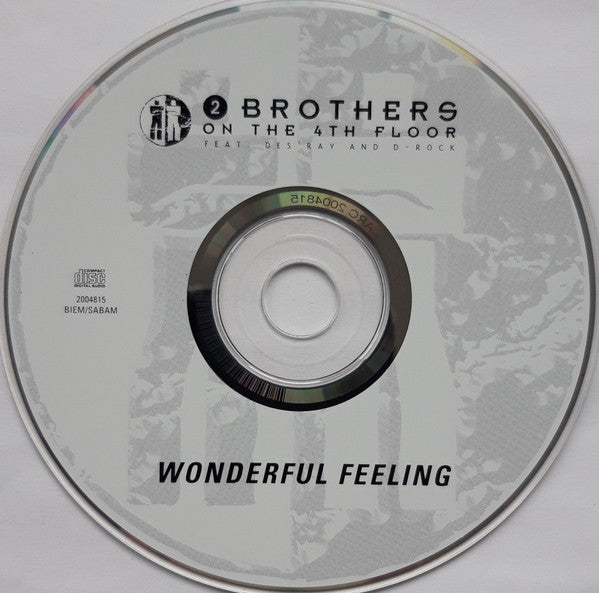 2 Brothers On The 4th Floor Feat. Des'Ray And D-Rock : Wonderful Feeling (CD, Single, Enh)