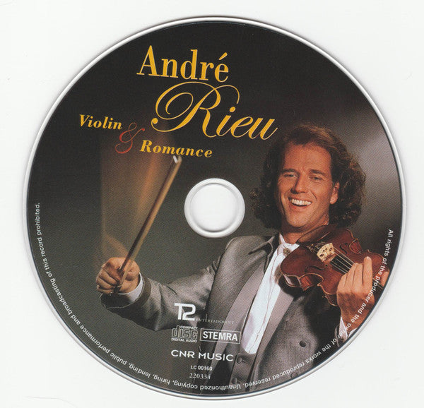 André Rieu : Violin & Romance (CD, Comp, RE)
