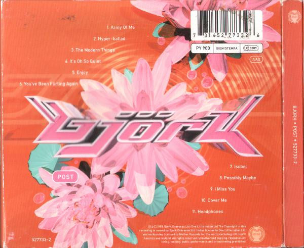 Björk : Post (CD, Album, Dig)