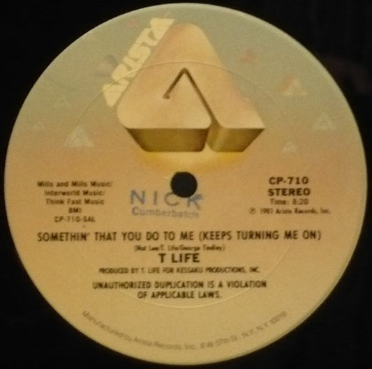 Theodore Life : Somethin' That You Do To Me (Keeps Turning Me On) (12")
