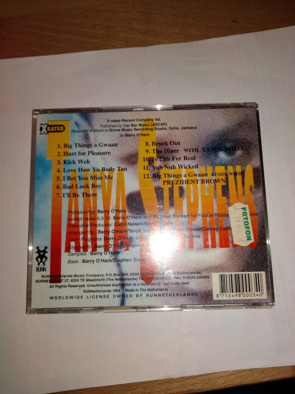 Tanya Stephens : Big Things A Gwaan (CD, Album)