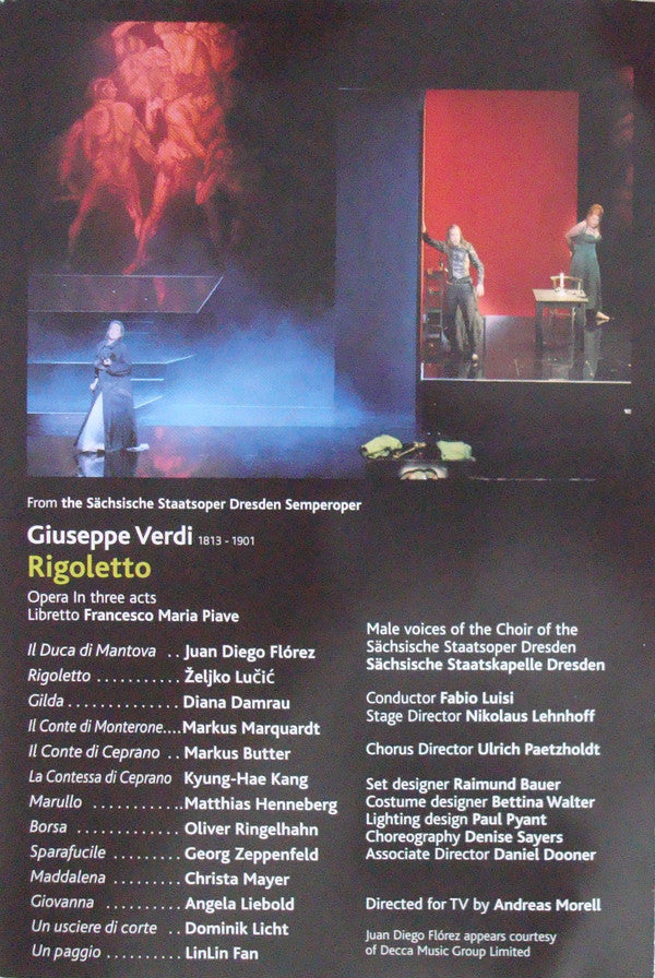 Verdi* : Rigoletto (DVD-V, Multichannel, NTSC)