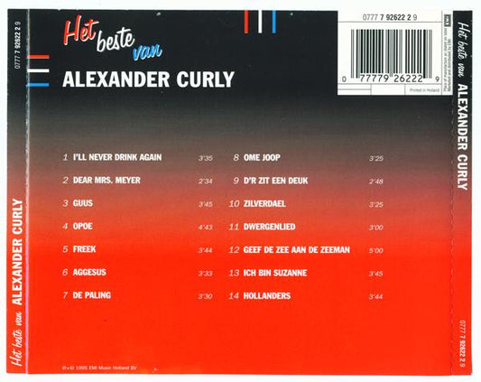 Alexander Curly : Het Beste Van (CD, Comp)