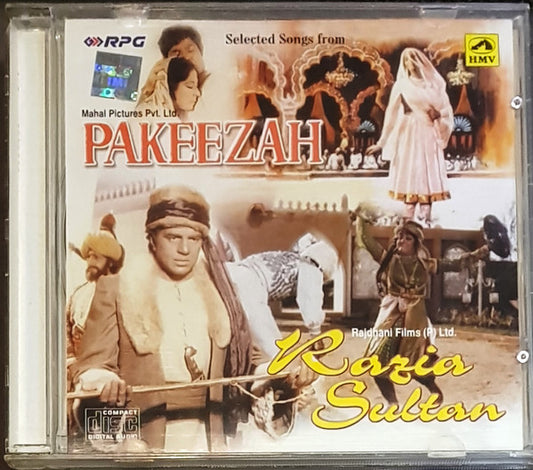 Naushad, Ghulam Mohammed, Khayyam : Pakeezah / Razia Sultan (CD, Album, Comp, RE)