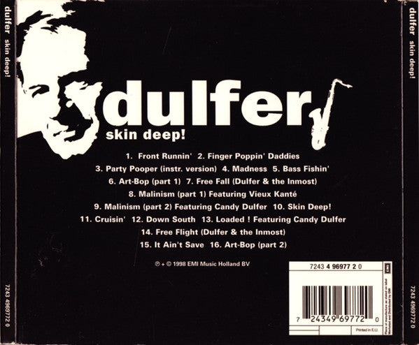Hans Dulfer : Skin Deep! (CD, Album, Dig)