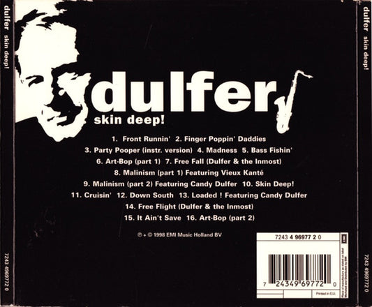 Hans Dulfer : Skin Deep! (CD, Album, Dig)