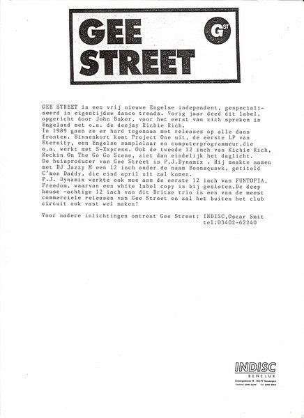 Funtopia Feat. Jimi Polo : Freedom (12", Promo, W/Lbl)