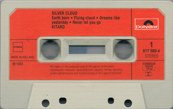 Kitaro : Silver Cloud (Cass, Album)