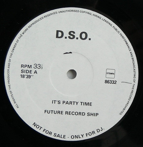 Various : It's Party Time (LP, Mixed, Promo, Unofficial)