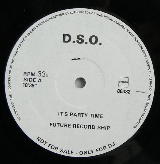 Various : It's Party Time (LP, Mixed, Promo, Unofficial)