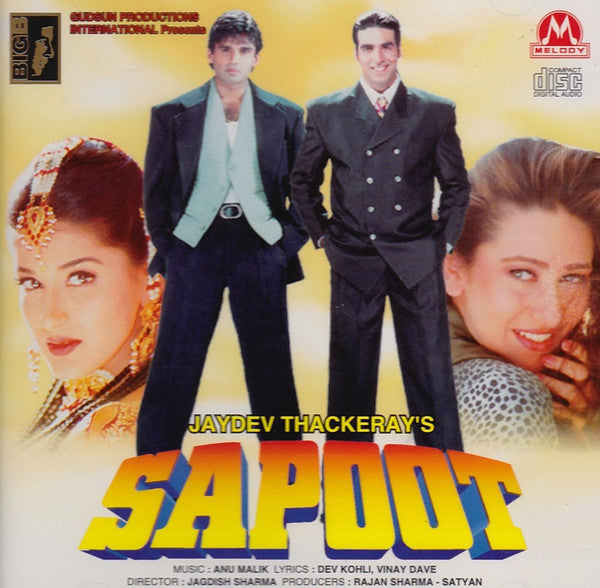Anu Malik, Dev Kohli, Vinay Dave : Sapoot (CD)