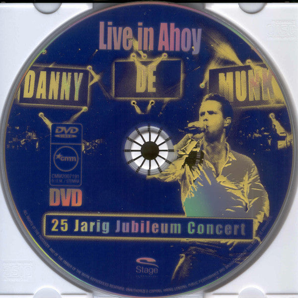 Danny de Munk : Live In Ahoy - 25 Jarig Jubileum Concert (DVD-V, PAL + CD)