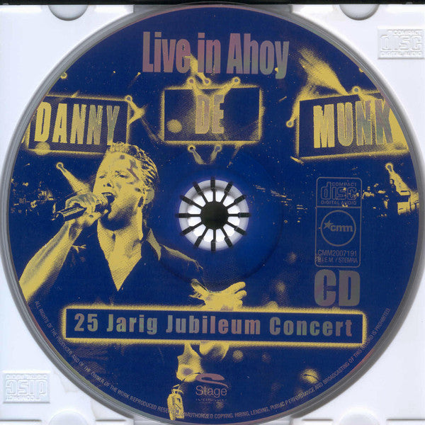 Danny de Munk : Live In Ahoy - 25 Jarig Jubileum Concert (DVD-V, PAL + CD)