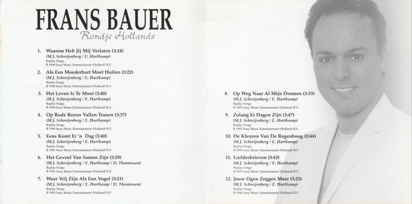 Frans Bauer : Rondje Hollands (CD, Comp)