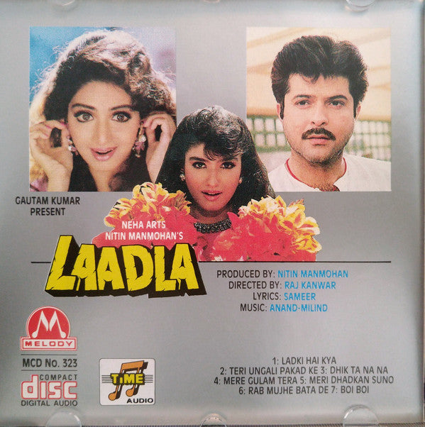 Anand Milind : Laadla (CD)