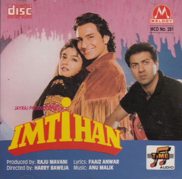 Anu Malik, Faaiz Anwar : Imtihan (CD)