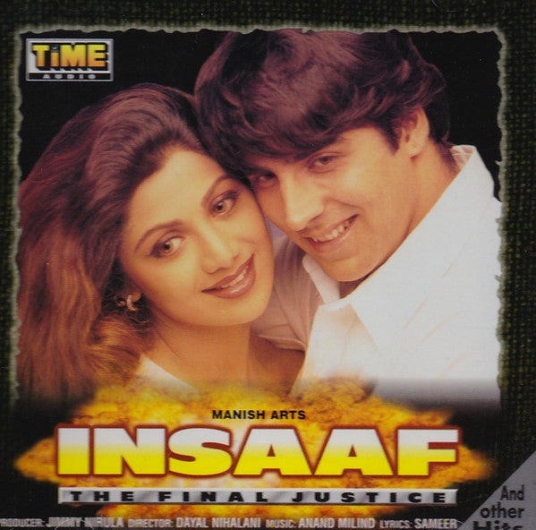 Anand Milind, Sameer : Insaaf (The Final Justice) (CD)
