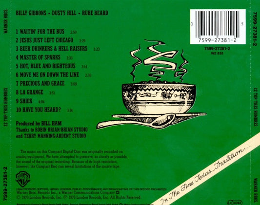 ZZ Top : Tres Hombres (CD, Album, RE)