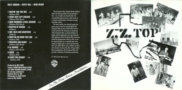 ZZ Top : Tres Hombres (CD, Album, RE)