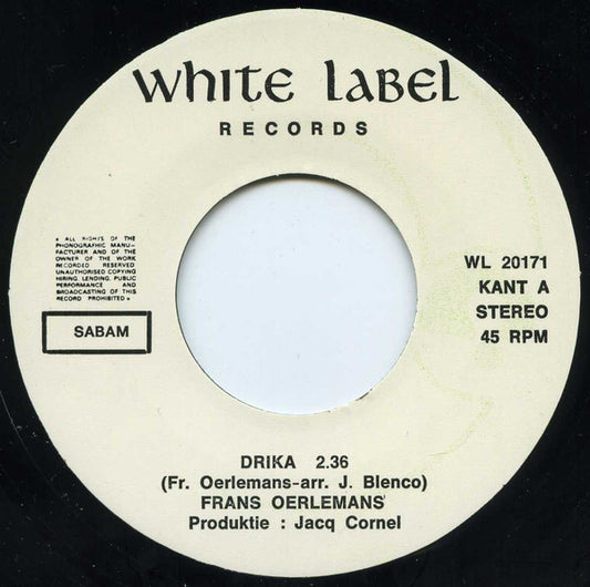 Frans Oerlemans : Drika (7", Single)