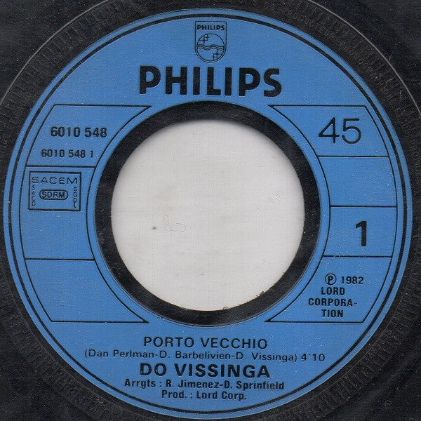 Do Vissinga : Porto Vecchio (7")