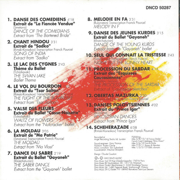 Franck Pourcel : Trésors De La Musique Slave / Treasures Of Slav Music (CD, Album)
