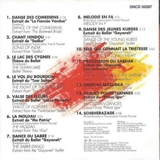 Franck Pourcel : Trésors De La Musique Slave / Treasures Of Slav Music (CD, Album)