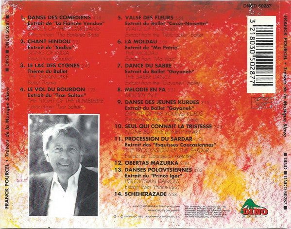 Franck Pourcel : Trésors De La Musique Slave / Treasures Of Slav Music (CD, Album)